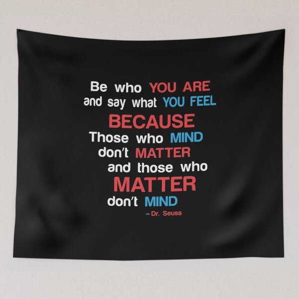 Item preview, Those Who Mind Don't Matter And Those Who Matter Don't Mind Gift designed and sold by TTFMerch.