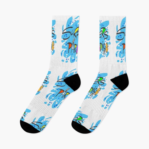 Item preview, Fun blue splash design featuring Surfers Paradise, Queensland Australia designed and sold by Al Benge.