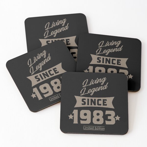 Item preview, Living legend since 1983 Limited Edition birthday gift design designed and sold by rodmendonca.