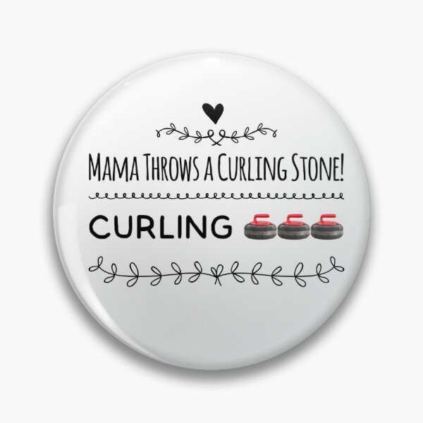Item preview, Mama Throws A Curling Stone! designed and sold by VJKTees.