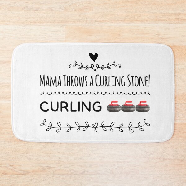 Item preview, Mama Throws A Curling Stone! designed and sold by VJKTees.