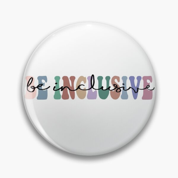 Item preview,  Be Inclusive Cursive designed and sold by happyk8e.