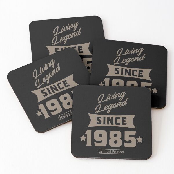 Item preview, Living legend since 1985 Limited Edition birthday gift design designed and sold by rodmendonca.