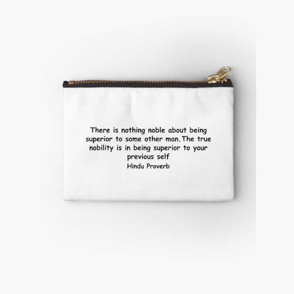 Item preview, Hindu Proverb Noble Superior Gift designed and sold by TTFMerch.