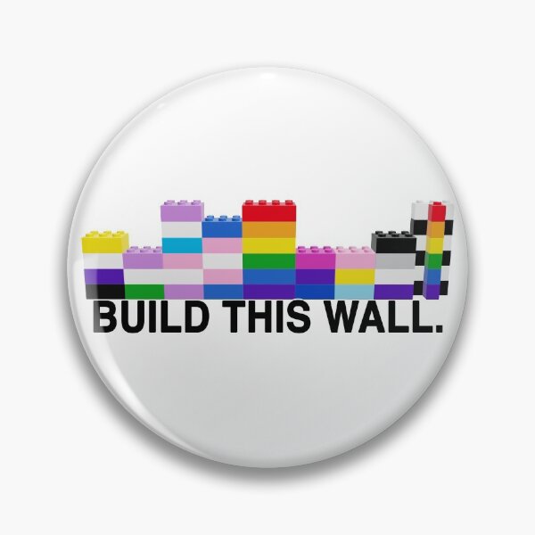 Item preview, BUILD THIS Big Pride Wall designed and sold by AtheistBecause.