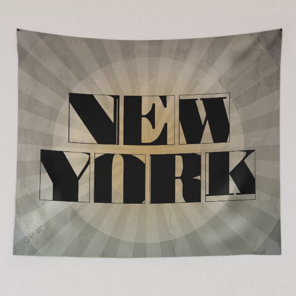Artikelvorschau, NY Typografie Kunst entworfen und verkauft von Interpret108.