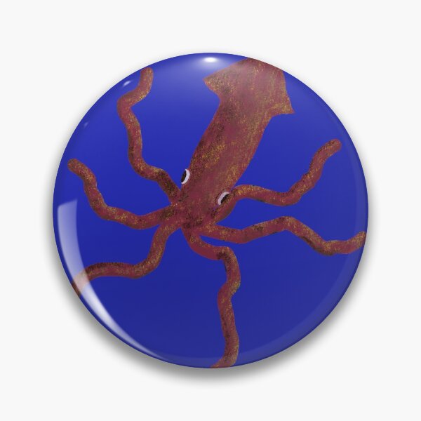 Item preview, Dark Red Squid Textured Single- B designed and sold by YoYo-Cat.