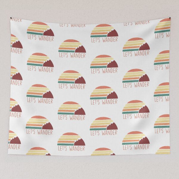 Item preview, Let’s wander (retro feel) designed and sold by MrsFishDesigns.
