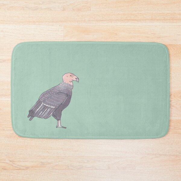 Item preview, California Condor watercolor bird species art designed and sold by TheWaterBirds.
