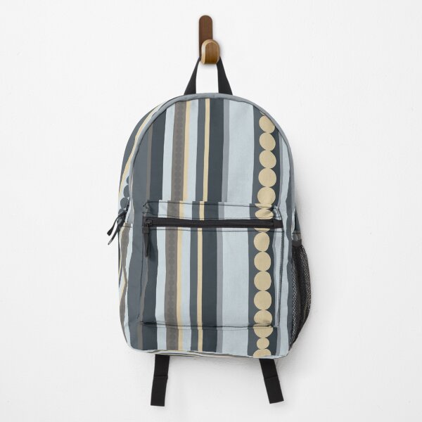 Item preview, #180 Retro Blue Stripes designed and sold by Tibri Designs.