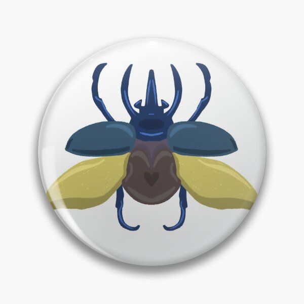 Item preview, Beetle Blue and Yellow designed and sold by willowsbunnies.