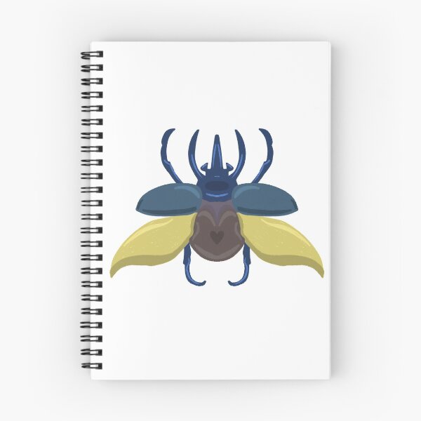 Item preview, Beetle Blue and Yellow designed and sold by willowsbunnies.