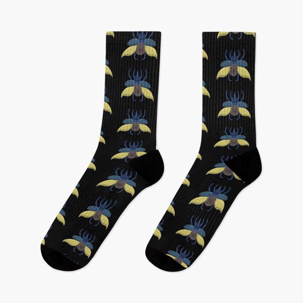 Item preview, Beetle Blue and Yellow designed and sold by willowsbunnies.