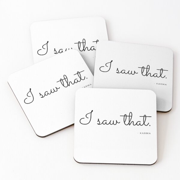 Item preview, I saw that - karma designed and sold by I Am Skye With An E.