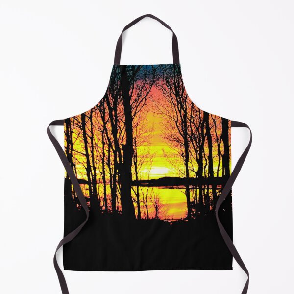 Item preview, forest sunset painted art designed and sold by cutecrazytshirt.