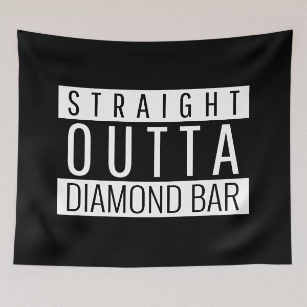 Item preview, Straight Outta Diamond Bar California designed and sold by Teelogic.