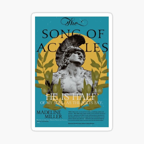 Le livre de la chanson d'Achille Poster Sticker