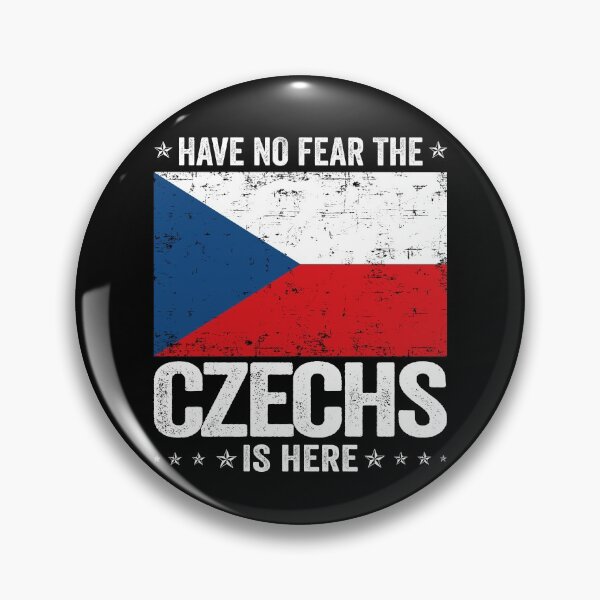 Item preview, Have No Fear The Czech Is Here  Czech Republic Flag Design designed and sold by JJDzignsShop.
