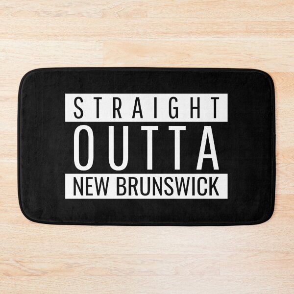 Item preview, Straight Outta New Brunswick New Jersey designed and sold by Teelogic.
