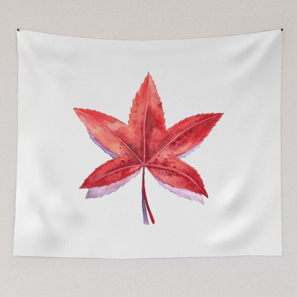 Item preview, Single Red Maple Leaf  designed and sold by Jovydesign.