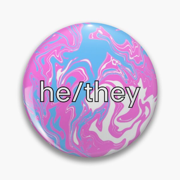Item preview, trans he/they pronouns designed and sold by dangerousfrog.