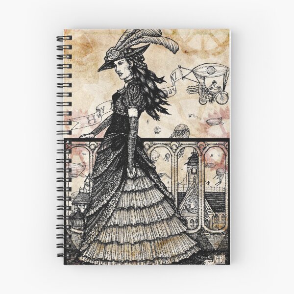 Item preview, Claire Bricklesbury en el día aéreo designed and sold by Metallic Visions.