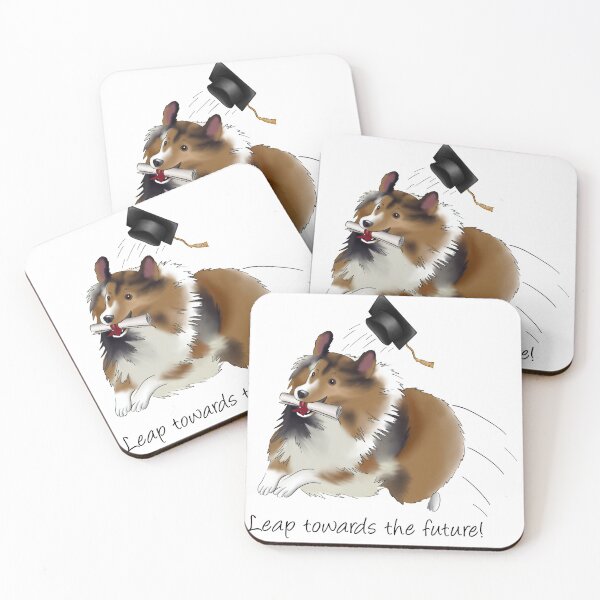 Item preview, A Cute Sheltie with a Diploma and Graduation Cap designed and sold by ElysianCreation.