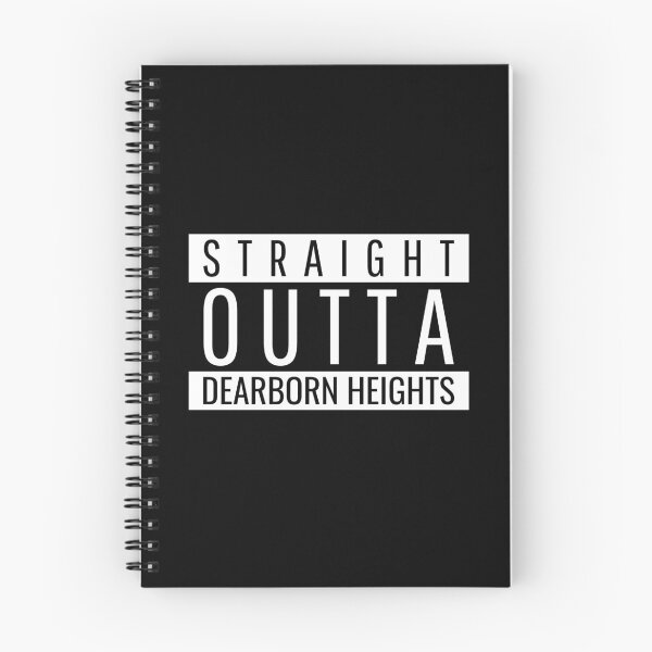 Item preview, Straight Outta Dearborn Heights Michigan  designed and sold by Teelogic.
