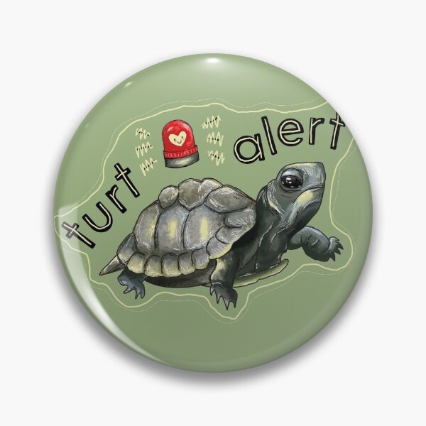 Item preview, Turt Alert - Turtle Tortoise Cute Funny Baby Box Turtle Ill designed and sold by BoyPilot Goods.