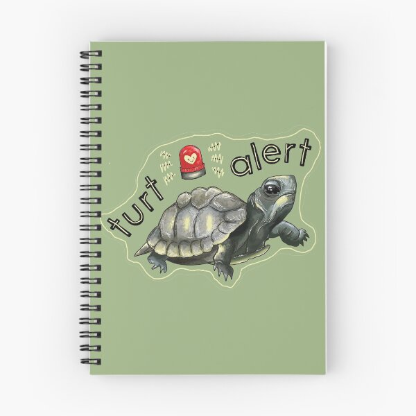 Item preview, Turt Alert - Turtle Tortoise Cute Funny Baby Box Turtle Ill designed and sold by BoyPilot Goods.