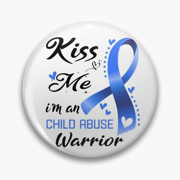 Item preview, Kiss Me I'm A Child Abuse Warrior designed and sold by hvoid41.