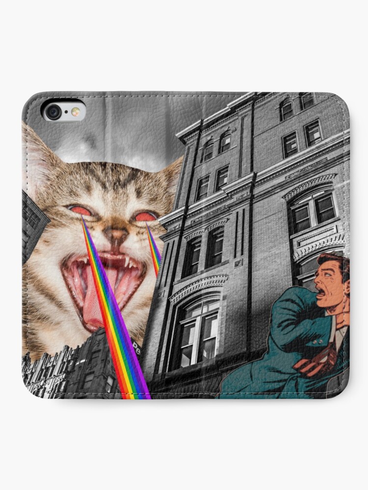 Alternate view of THE CAT STRIKES BACK iPhone Wallet