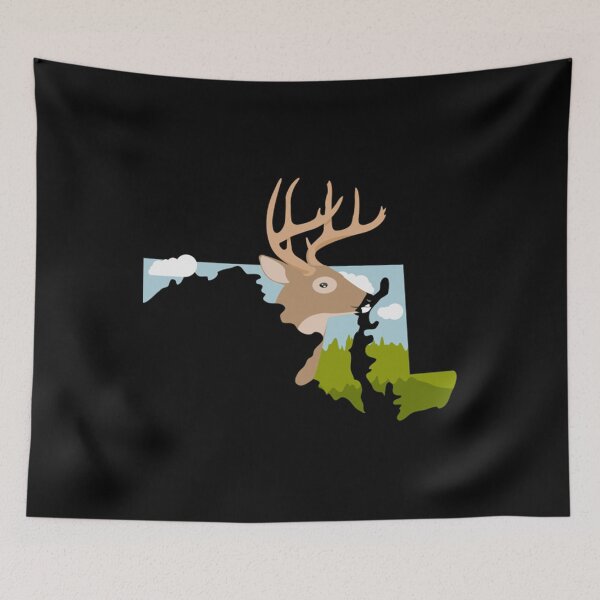 Item preview, Maryland US Illustration designed and sold by SteveMillspaer.