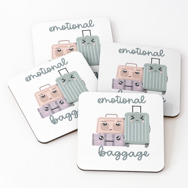 Item preview, Emotional baggage  designed and sold by Coffeehouse Doodles.