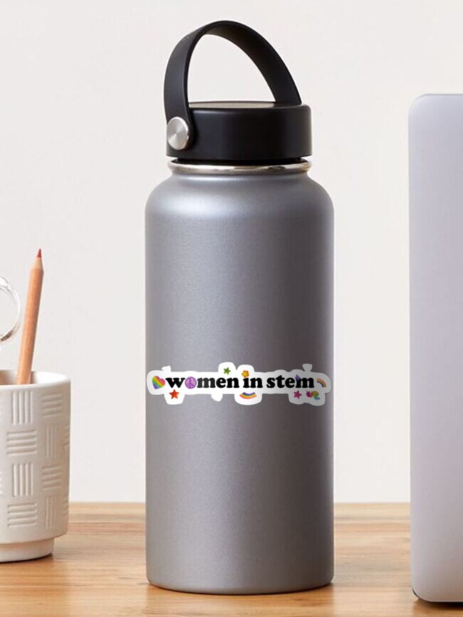 Women of Science 32 oz Steel Bottle