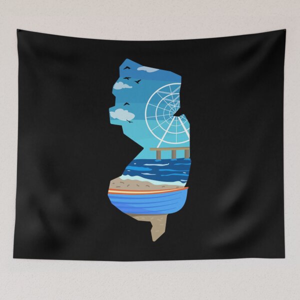 Item preview, New Jersey US state designed and sold by SteveMillspaer.
