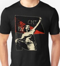 Anarchy Flag Woman - for dark backgrounds Unisex T-Shirt