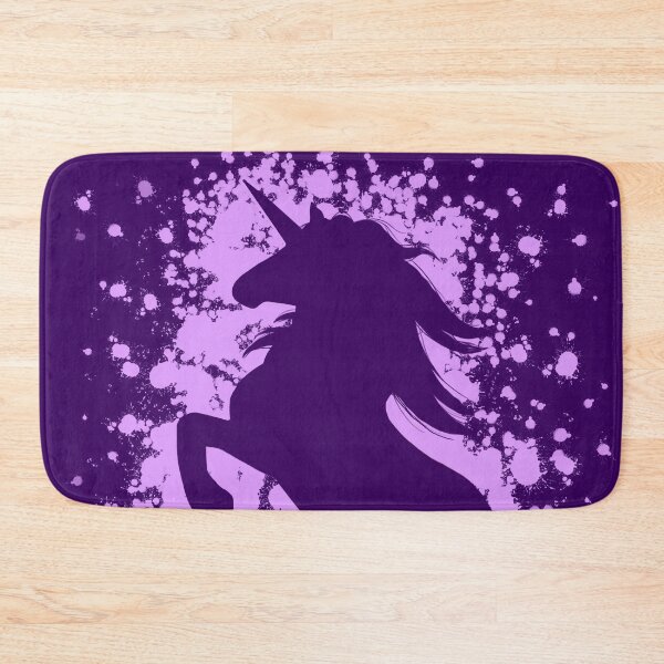 Item preview, Rearing Purple Unicorn Silhouette  designed and sold by Lady-Lilac.