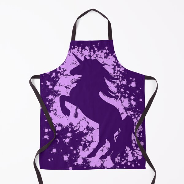 Item preview, Rearing Purple Unicorn Silhouette  designed and sold by Lady-Lilac.