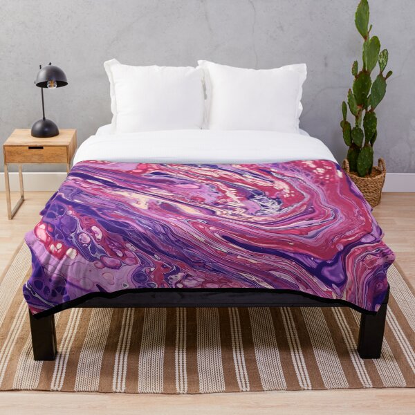 Item preview, Berry Cheesecake - Abstract Acrylic Pour Painting designed and sold by dnacademic.
