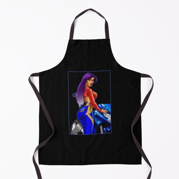 Item preview, Biker Babe Blue designed and sold by uma7533.