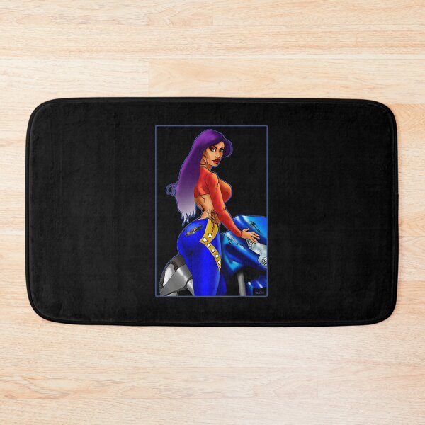 Item preview, Biker Babe Blue  designed and sold by uma7533.
