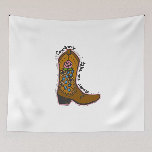 Item preview, Chicks Cowboy Boot Quote designed and sold by LouBelleKeppel.