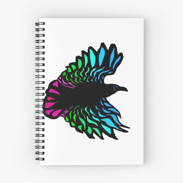 Item preview, Polysexual Pride Crow designed and sold by TheWitchCraft.