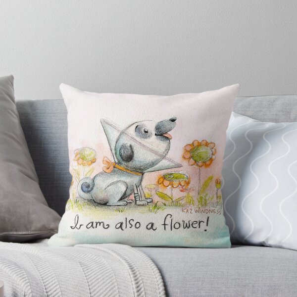 Item preview, Pug Flower designed and sold by kazwindness.