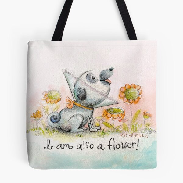 Item preview, Pug Flower designed and sold by kazwindness.