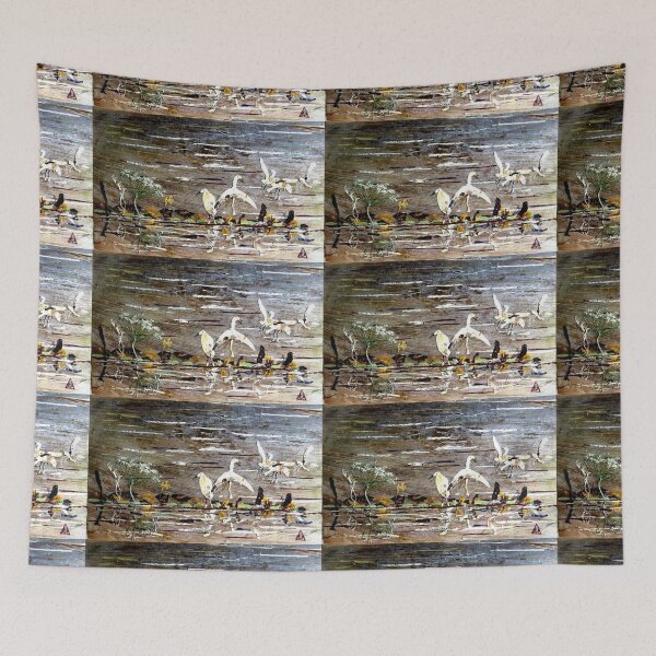 Item preview, Flamingos Morning Activities  designed and sold by BasantSoni.