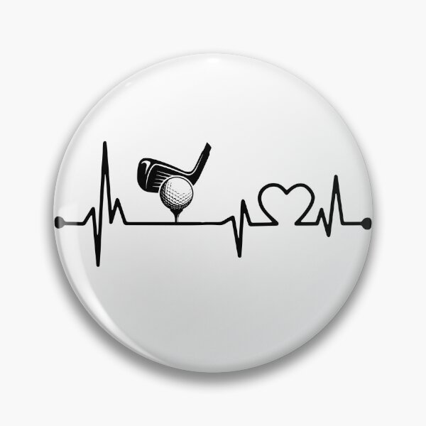 Item preview, GOLF HEARTBEAT designed and sold by bestteez.
