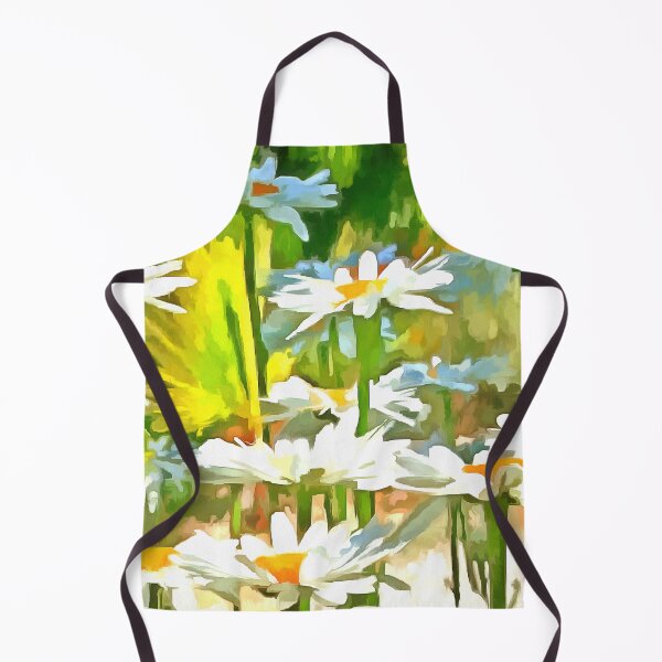 Item preview, Artistic Bright and Colorful White Garden Daisies v7 designed and sold by taiche.