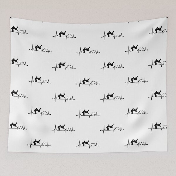 Item preview, JIU JITSU HEARTBEAT designed and sold by bestteez.
